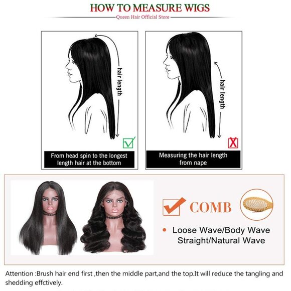 Headband Wig Deep Wave 12 Inch Human Hair Headband Wig Curly hair - Picture 7 of 7